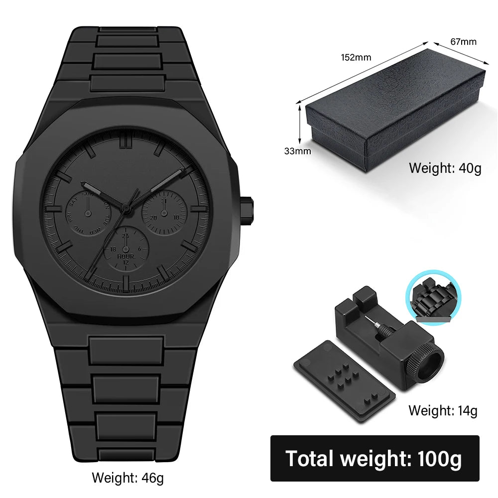 Modern Minimalist Sketching Creative Sports and Leisure Watch Creative Design Waterproof Watch
