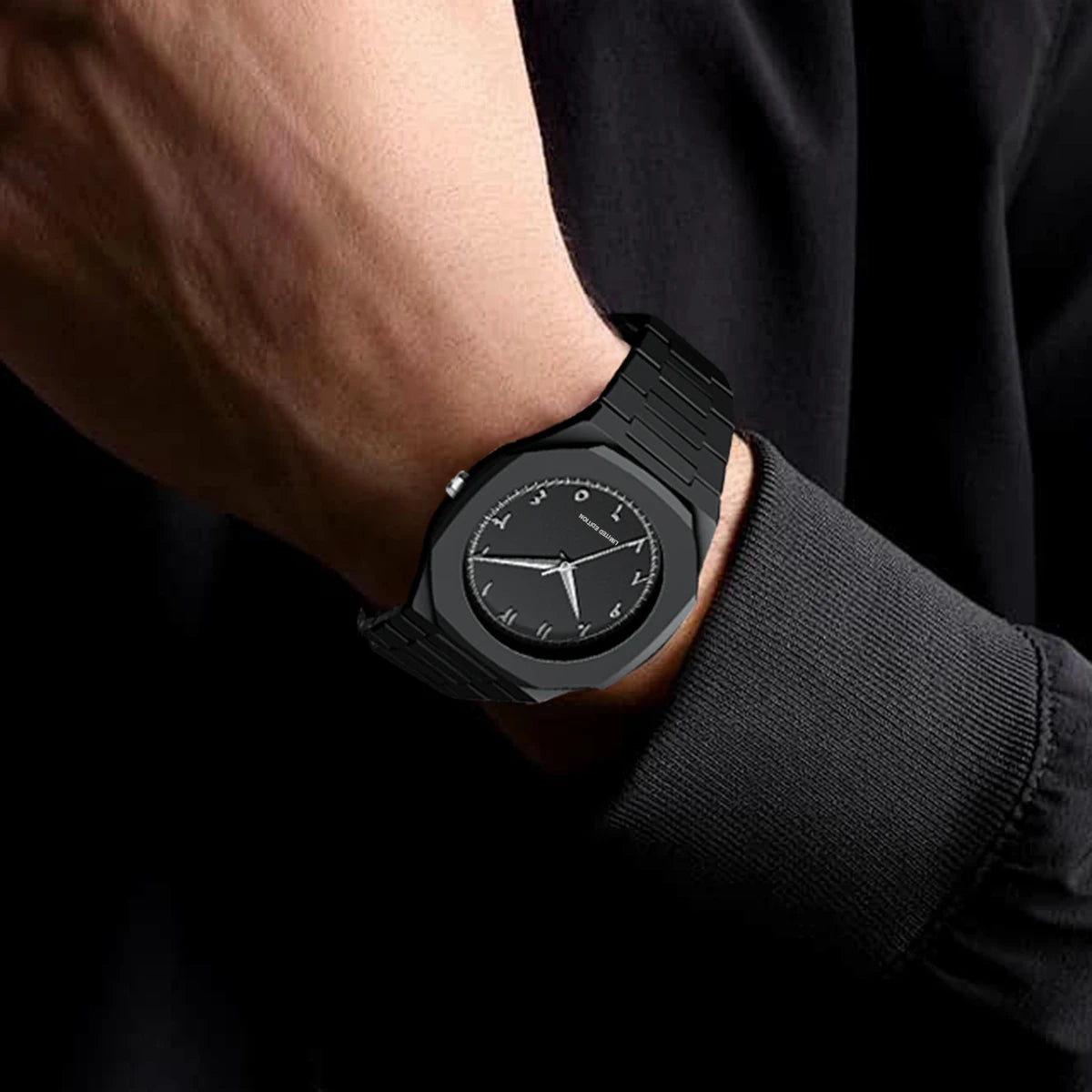 Modern Minimalist Sketching Creative Sports and Leisure Watch Creative Design Waterproof Watch